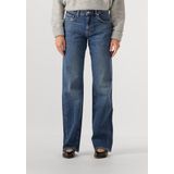 7 For All Mankind - Pantalon TESS Explorer - Bleu moyen - Volledige Lengte