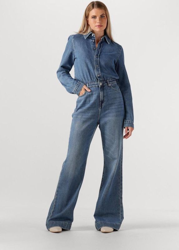 7 For All Mankind - Tailored Jumpsuit Hilo - Jumpsuit - Blauw
