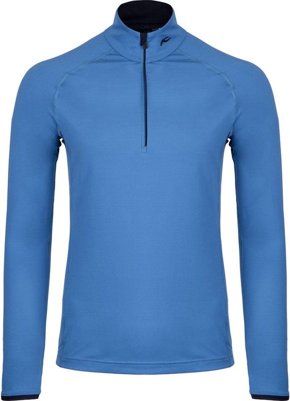 KJUS - Feel Half Zip - Skipully - Clear Lake - 84% Polyester / 16% Elastaan