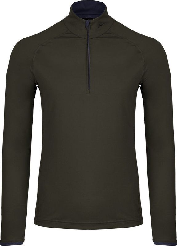 Skipully KJUS Men Feel Half-Zip Olive-Maat 52