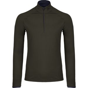 KJUS - Feel Half Zip - Skipully - Dark Olive