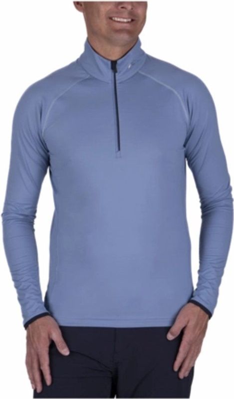 Skipully KJUS Men Feel Midlayer Half-Zip Neptune/Deep Space