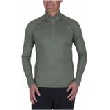 Skipully KJUS Men Feel Midlayer Half-Zip Green Smoke/Pewter