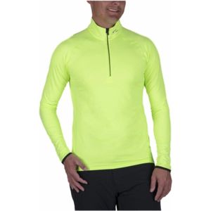 Skipully KJUS Men Feel Midlayer Half-Zip Limelight/Black