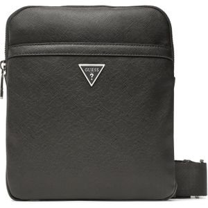 Guess Certosa - heren  Crossbody Tas van Kunstleer - Zwart