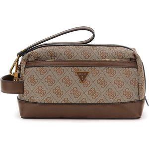 Guess Vezzola Smart Compact Clutch Heren - Beige Brown - One Size