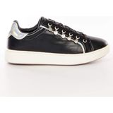 Guess - Sneakers - Kunstleer - Zwart - Vetersluiting - Mini Logo