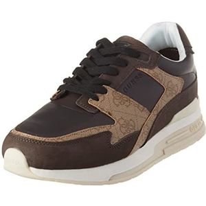 GUESS Enna, gymschoenen voor heren, Beige Bruin, 43 EU