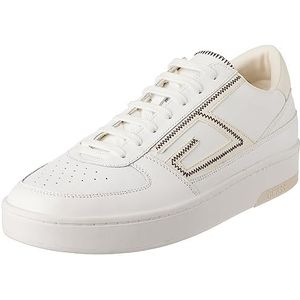 GUESS Silea Sneakers voor heren, fluisterend wit, 44 EU