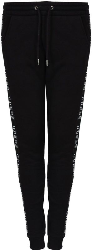 Sportbroek - Zwart - Katoen - Flexibele Tailleband met Trekkoord