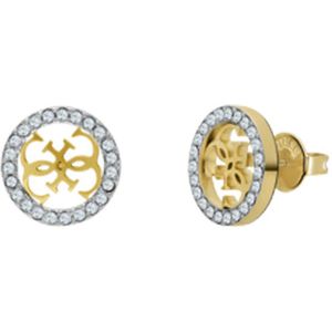 Guess Dames Guess goldplated stalen oorknoppen STUDS PARTY - Oorbellen - Staal - Goudkleurig