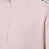 Sweatshirt - Poeder Roze - Met Logoband Op De Zijkant