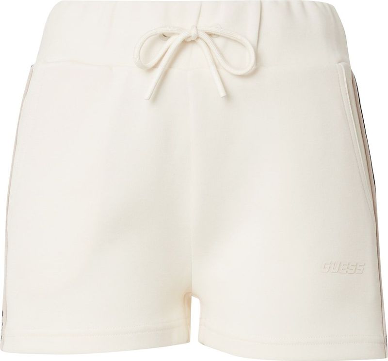 Guess - Lace-Up Shorts - Korte Broek - Wit - Katoen-Polyester Mix