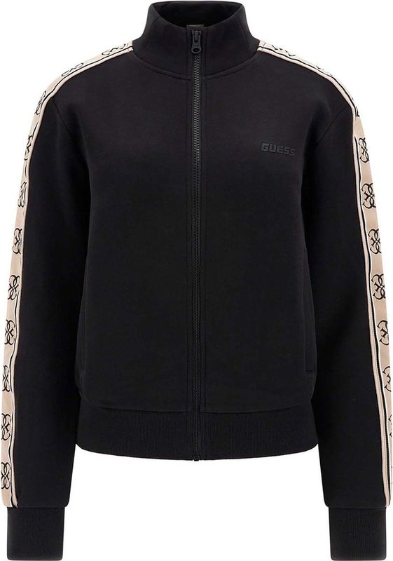 Guess Activewear - BRITNEY - Sweatjack - Katoenmix - Opstaande Kraag - Deelbare Ritssluiting