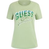 Guess - SS CN Shaded Logo - T-shirt - Calm Pink