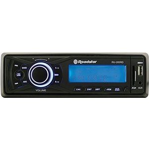 Roadstar RU-285RD Autoradio (USB, SD, AUX-in, ID3-Tag, ISO-norm, afneembaar bedieningspaneel, 4 x 15 Watt)