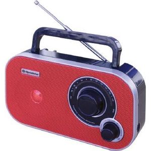 Roadstar TRA-2235RD Red Keukenradio FM Radio Rood
