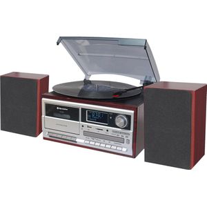 Roadstar HIF-8892DBT - HiFi-Muziekapparaat - Vintage - Hout