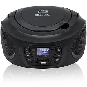 Roadstar - CDR-375D+ - CD-radio - Zwart - DAB/DAB+/FM - USB-poort