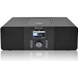 Roadstar - IR-540D+BT - Microsysteem - Zwart - WLAN en Digitale Internetradio - CD-MP3-speler