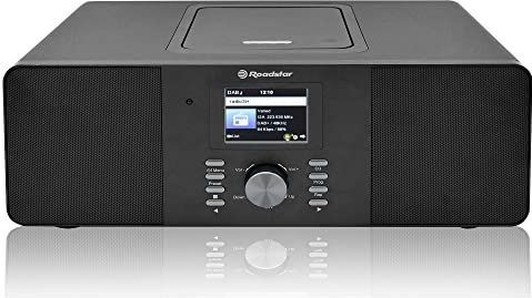 Roadstar - IR-540D+BT - Microsysteem - Zwart - WLAN en Digitale Internetradio - CD-MP3-speler