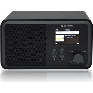 Roadstar - IR-390D+BT - Internetradio - Zwart - Wifi - Bluetooth
