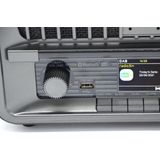 Roadstar Retro Radio – DAB+, FM en Bluetooth – Donkerbruin