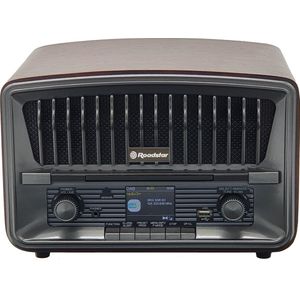 Roadstar HRA-270CD+BT - Retro DAB+ & FM Radio - CD Speler - AUX-in - Koptelefoon aansluiting