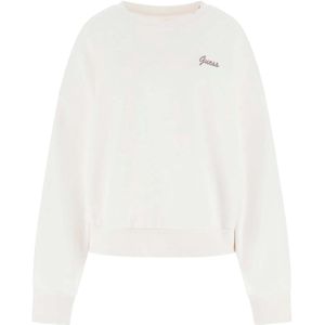 Guess - Fabia Cn - Sweatshirt - White Moon - Vrouwen