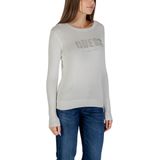 Guess - W5BR40 Z2NQ2 - Gebreide Trui - Beige - Lange Mouwen - Rhinestone Versiering