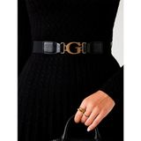 Guess - Cable Belted Hana - Jurk - Zwart