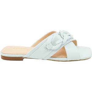 Guess - Sameya - Slippers - Lichtblauw - Leer