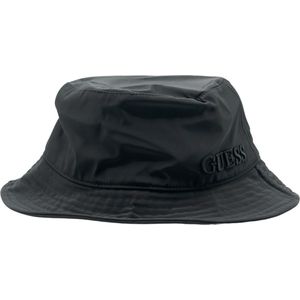 Guess Eco Gemma Bucket Hat - Zwart - Maat L