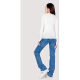 Guess - Truien - Dames - Wit - Katoen - V-hals