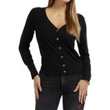Guess Trui Zena Cardi Zwart - Streetwear - Vrouwen