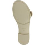 Guess - Elyze - Slippers - Beige - Textiel - Klittenbandsluiting