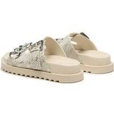 Guess - Fatema Sandalen - Beige - Materiaal: Textiel, PU