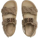 Guess - Fabelis - Sandalen - Beige - Leer - Klittenbandsluiting