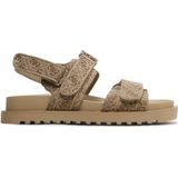 Guess - Fabelis - Sandalen - Beige - Leer - Klittenbandsluiting