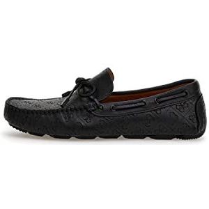 Guess, Heren, Schoenen, Zwart, Maat: 42 EU Leer,