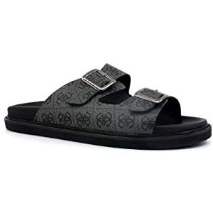 Guess, Heren, Schoenen, Grijs, Maat: 44 EU Leer,