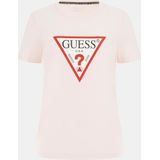 Guess SS CN Original Tee Dames T-Shirt - Low Key Pink