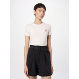 T-shirt - Katoen - Ronde Hals - Korte Mouw - Slim Fit - Klein Driehoek Logo