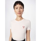 T-shirt - Katoen - Ronde Hals - Korte Mouw - Slim Fit - Klein Driehoek Logo