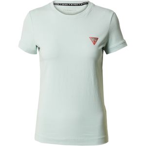 Dames-T-shirt met ronde hals Guess Mini Triangle