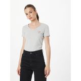 Guess, Dames, Tops, Grijs, Maat: XL Katoen,