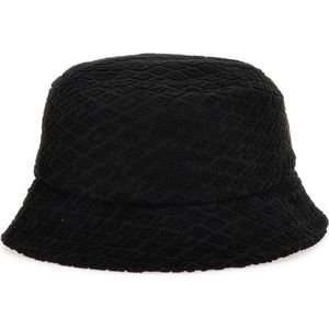 Guess Rain Hat Dames Hoed - One Size - Zwart - Maat L