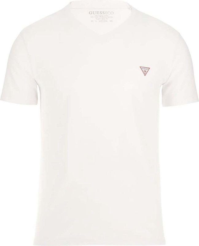 Guess  VN SS CORE TEE  Shirts  heren Zwart