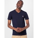 Guess - Kern Tee Str - T-shirt - Samart Blue - V-hals - Korte Mouwen
