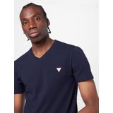 Guess - Kern Tee Str - T-shirt - Samart Blue - V-hals - Korte Mouwen